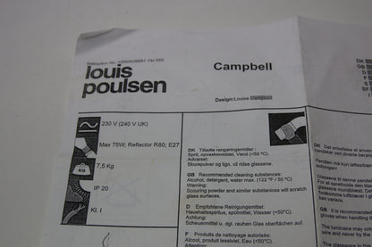 Louis Poulsen Campbell Valaisin