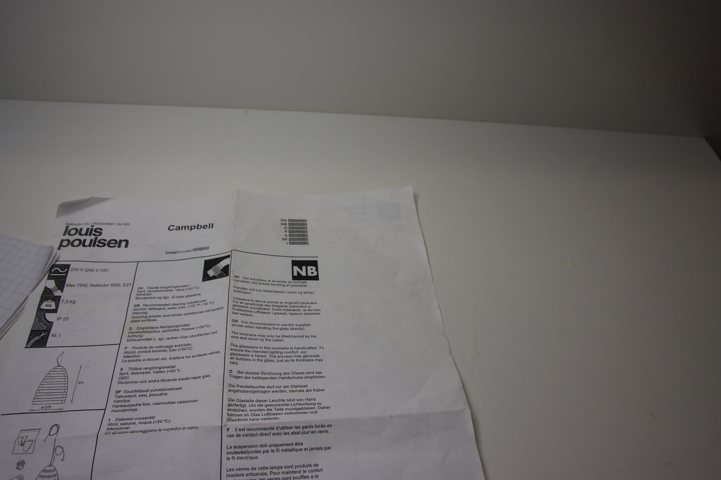 Louis Poulsen Campbell Valaisin