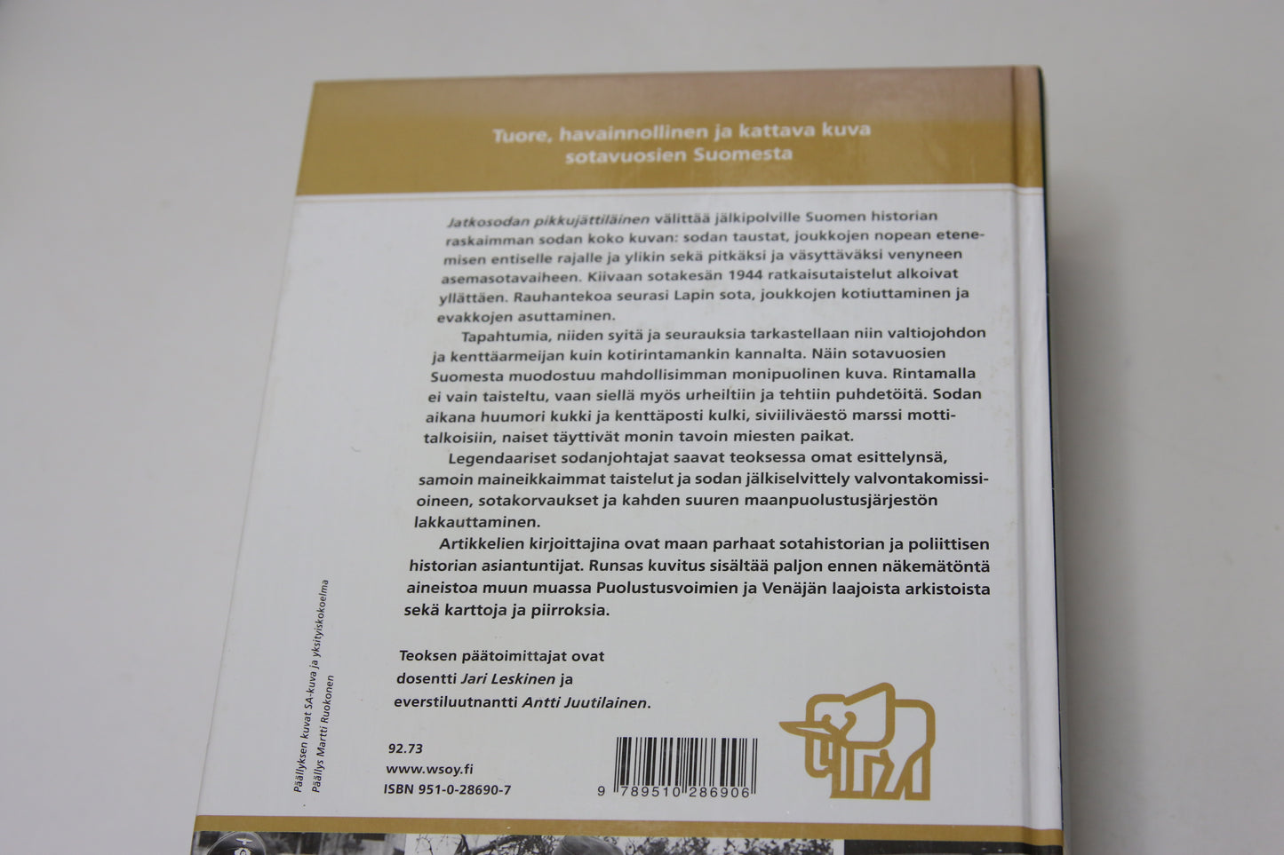 Jatkosodan Pikkujättiläinen kirja