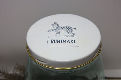 Riihimäen lasi Neliapila lasipurkki/tölkki