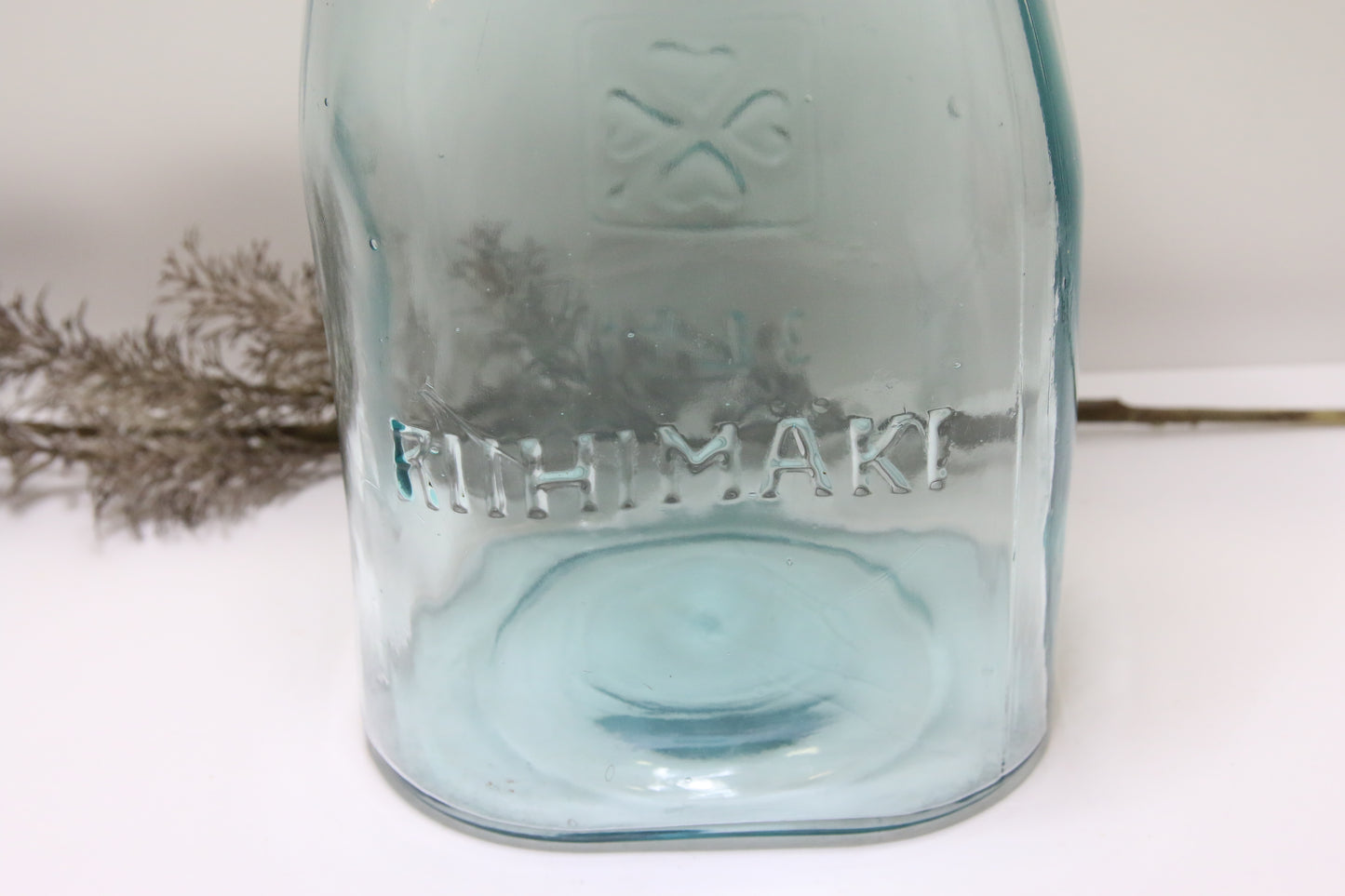 Riihimäen lasi Neliapila lasipurkki/tölkki