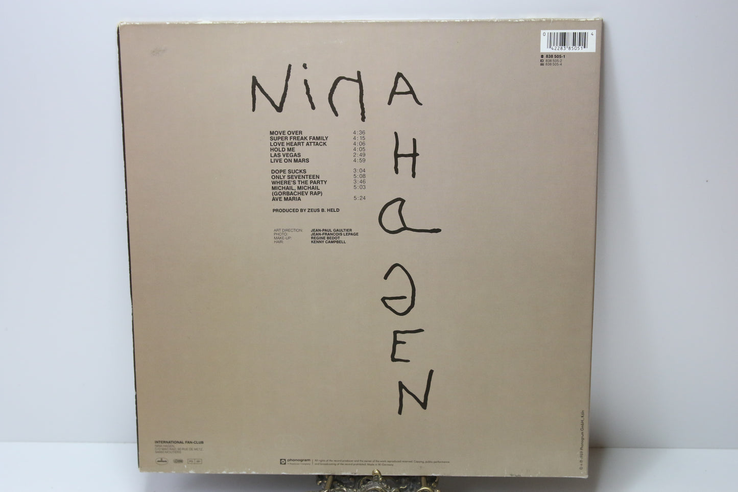 Nina Hagen Nina Hagen Lp-levy