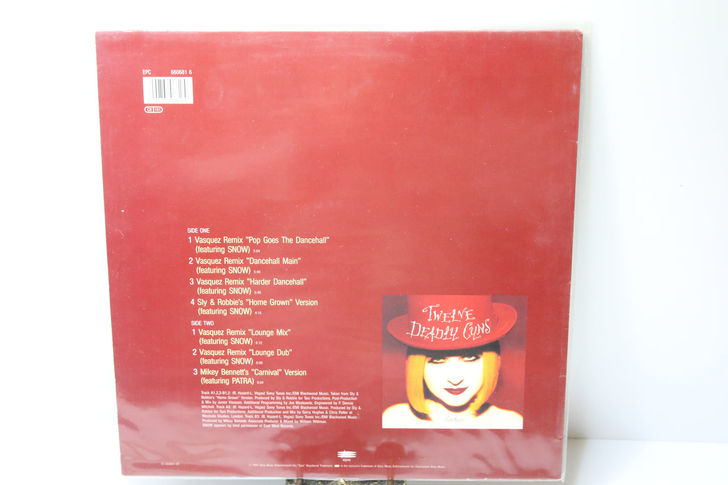 Cyndi Lauper Hey Now Lp-levy