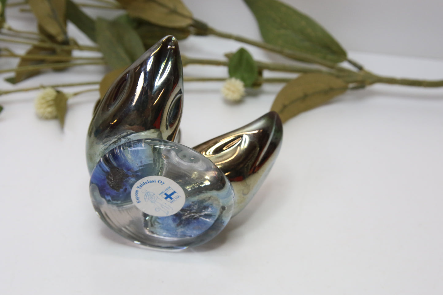 Espoon Taidelasi Lasijoutsenet figuuri