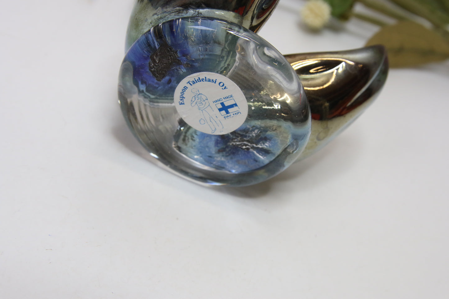 Espoon Taidelasi Lasijoutsenet figuuri