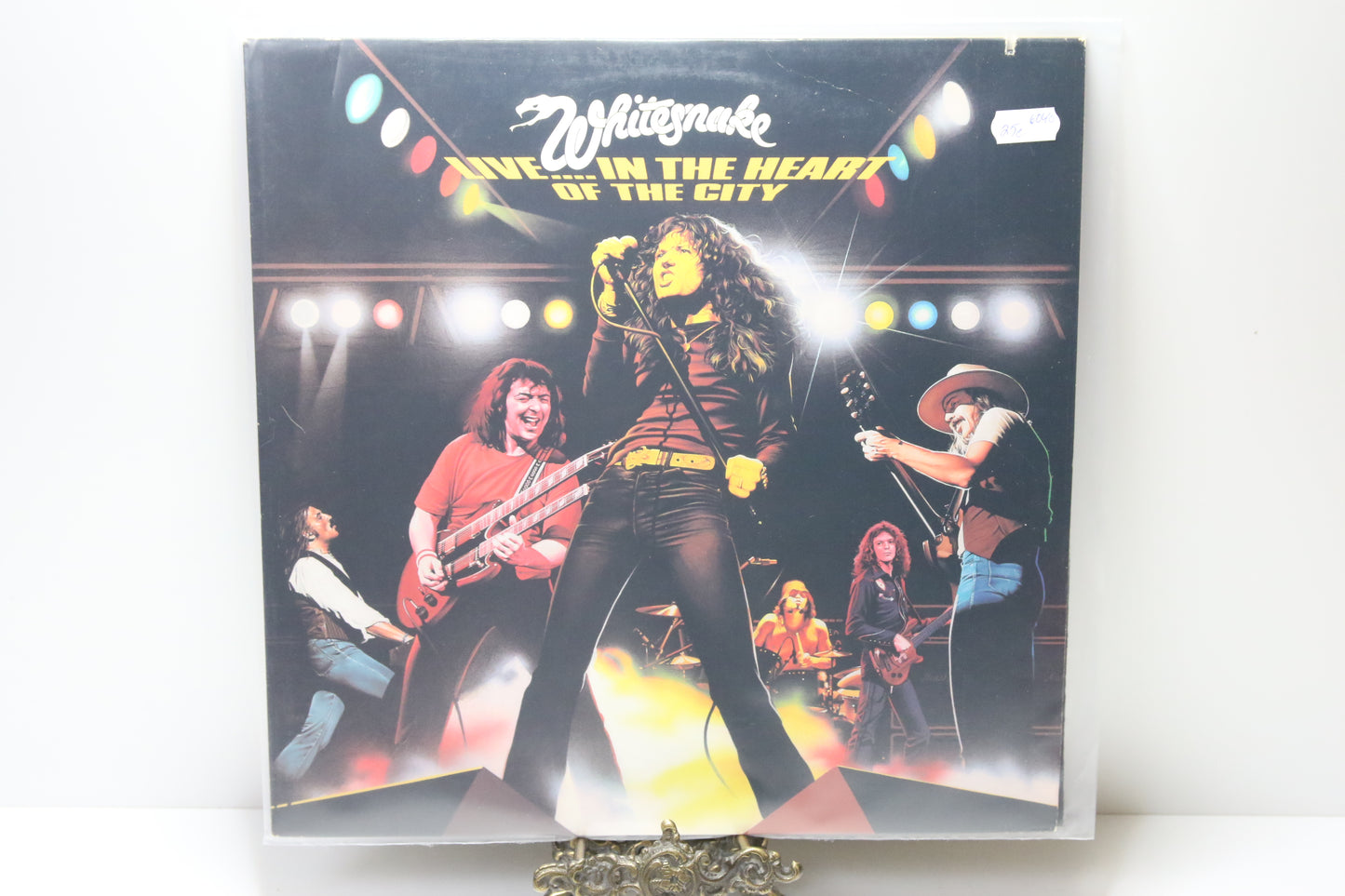 Whitesnake Live....in The Heart of The City Lp-levy