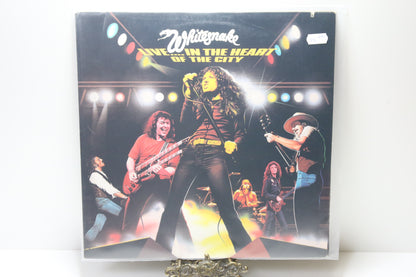 Whitesnake Live....in The Heart of The City Lp-levy