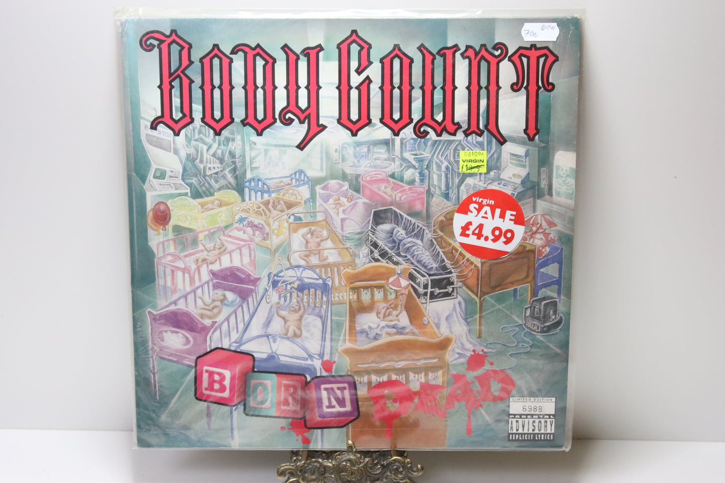 Body Count Born Dead Lp-levy