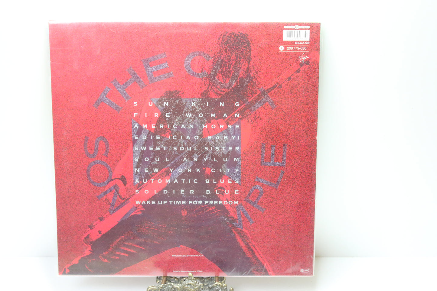 The Cult Sonic Temple Lp-levy