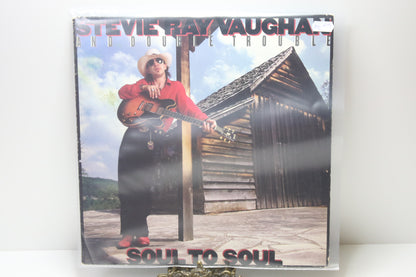 Stevie Ray Vaughan Soul To Soul Lp-levy
