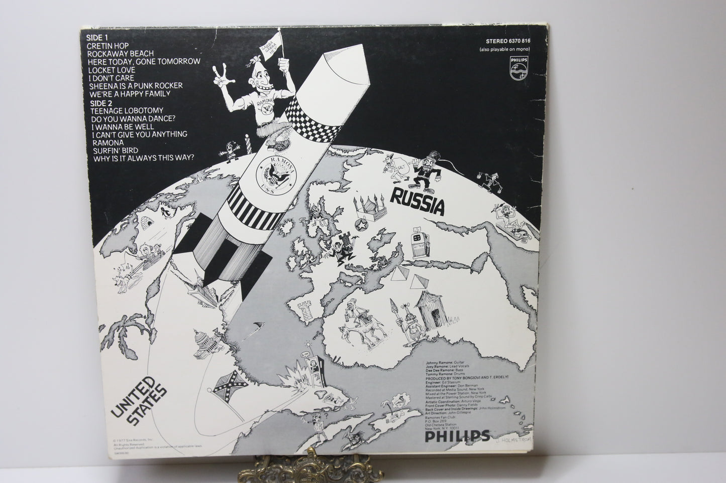 Ramones Rocket To Russia  Lp-levy