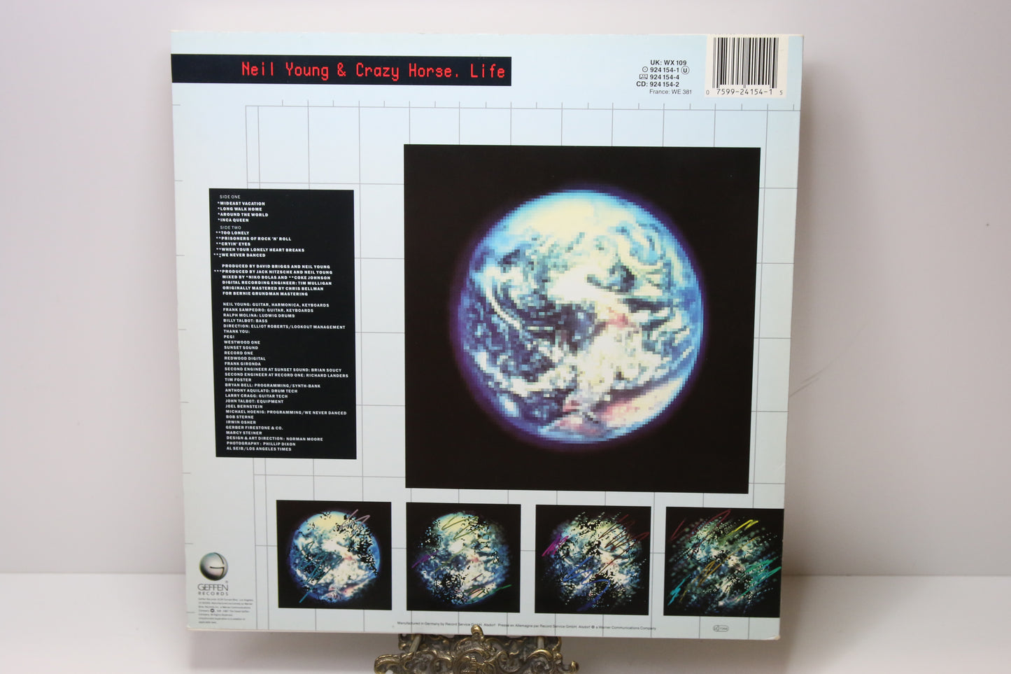 Neil Young & Crazy Horse Life Lp-levy