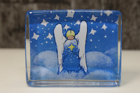 Iittala Lasikortti Ajatuksissa enkelin, Heljä Liukko-Sundström