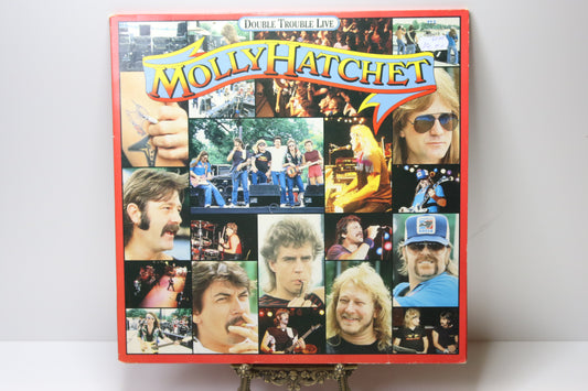 Molly Hatchet Double Trouble live Lp-levy
