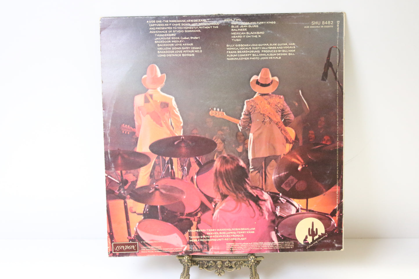 ZZ Top Fandango! Lp-levy