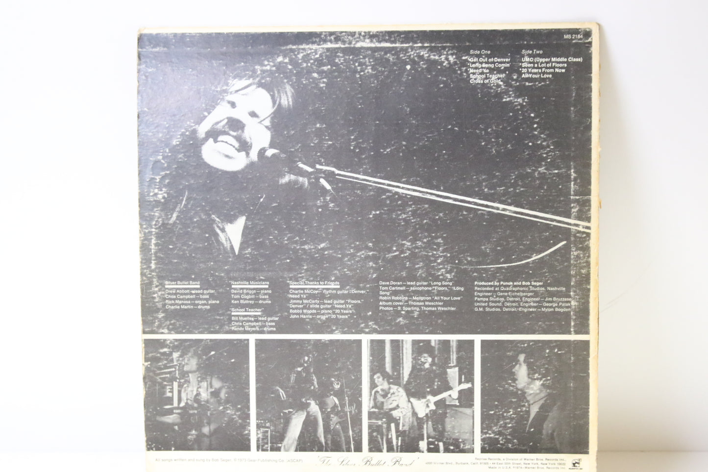 Bob Seger Seven Lp-levy