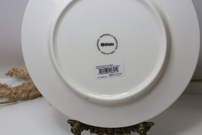 Iittala Taika musta lautanen 220mm Uusi Klaus Haapaniemi