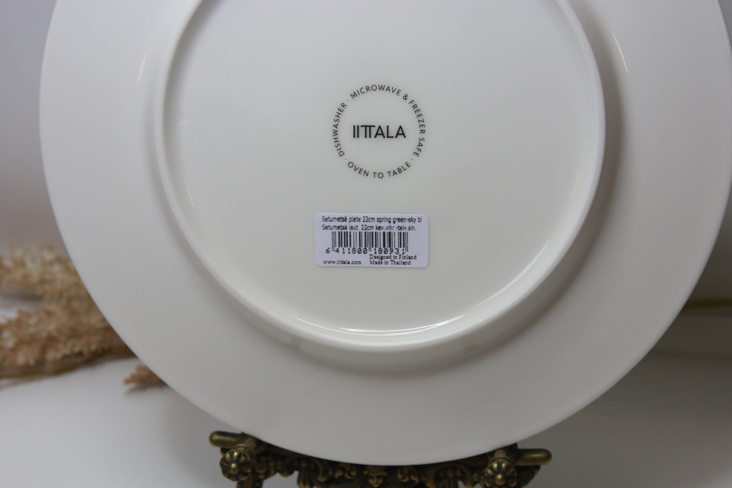 Iittala Satumetsä lautanen 220mm Uusi Klaus Haapaniemi