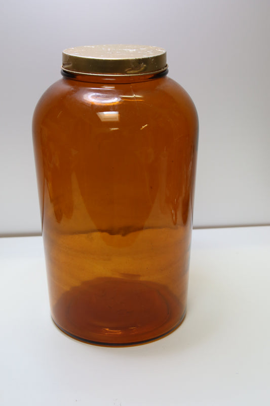 Riihimäen lasi Ruskea lasipurkki 5 l