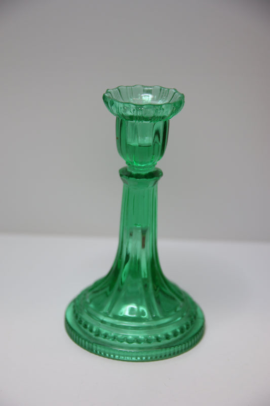 Riihimäen lasi Vihreä kynttilänjalka