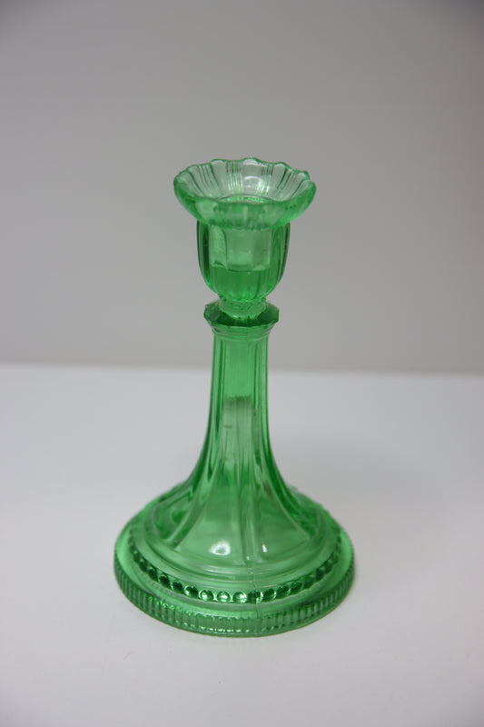 Riihimäen lasi Vihreä kynttilänjalka