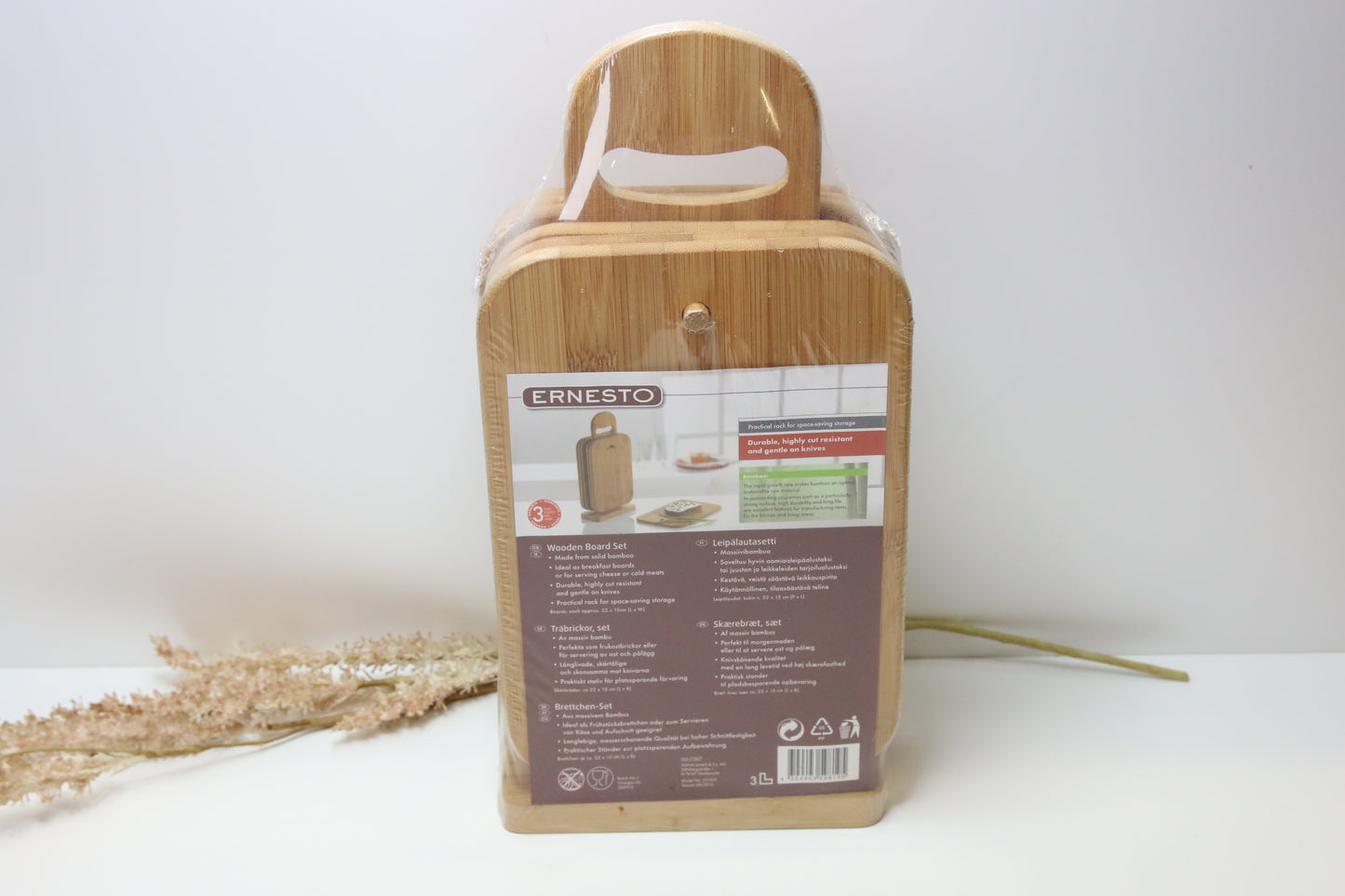 Ernesto Bambu Leikkulautasetti/leipälautaset