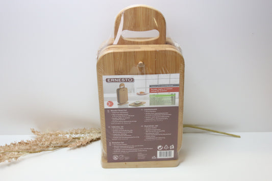 Ernesto Bambu Leikkulautasetti/leipälautaset