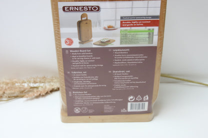 Ernesto Bambu Leikkulautasetti/leipälautaset