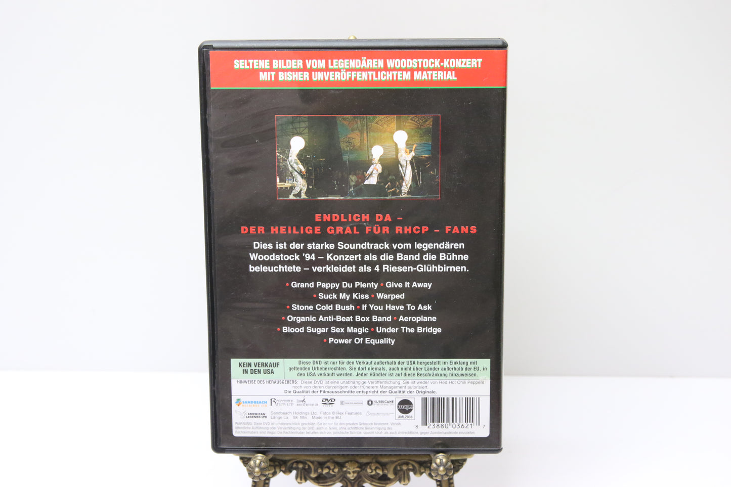 Red Hot Chili Peppers Live on Air DVD