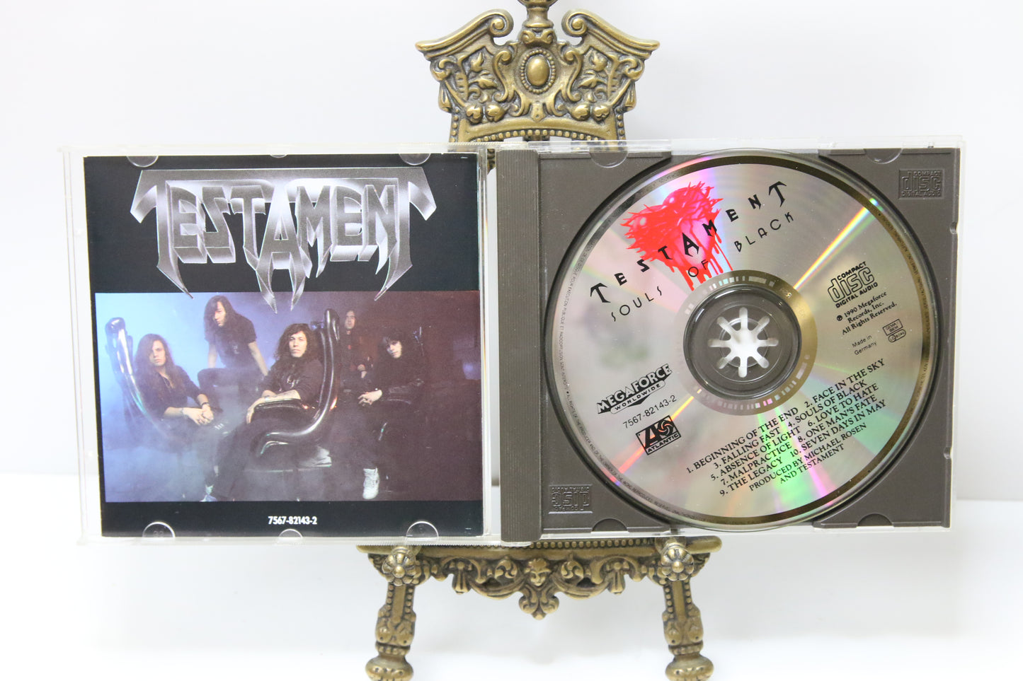 Testament Souls of Black Cd-levy