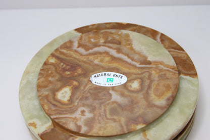 Natural Onyx Alabasteri tuhkakuppi