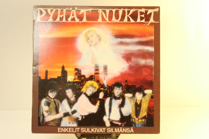 Pyhät Nuket Enkelit sulkivat silmänsä Lp-levy