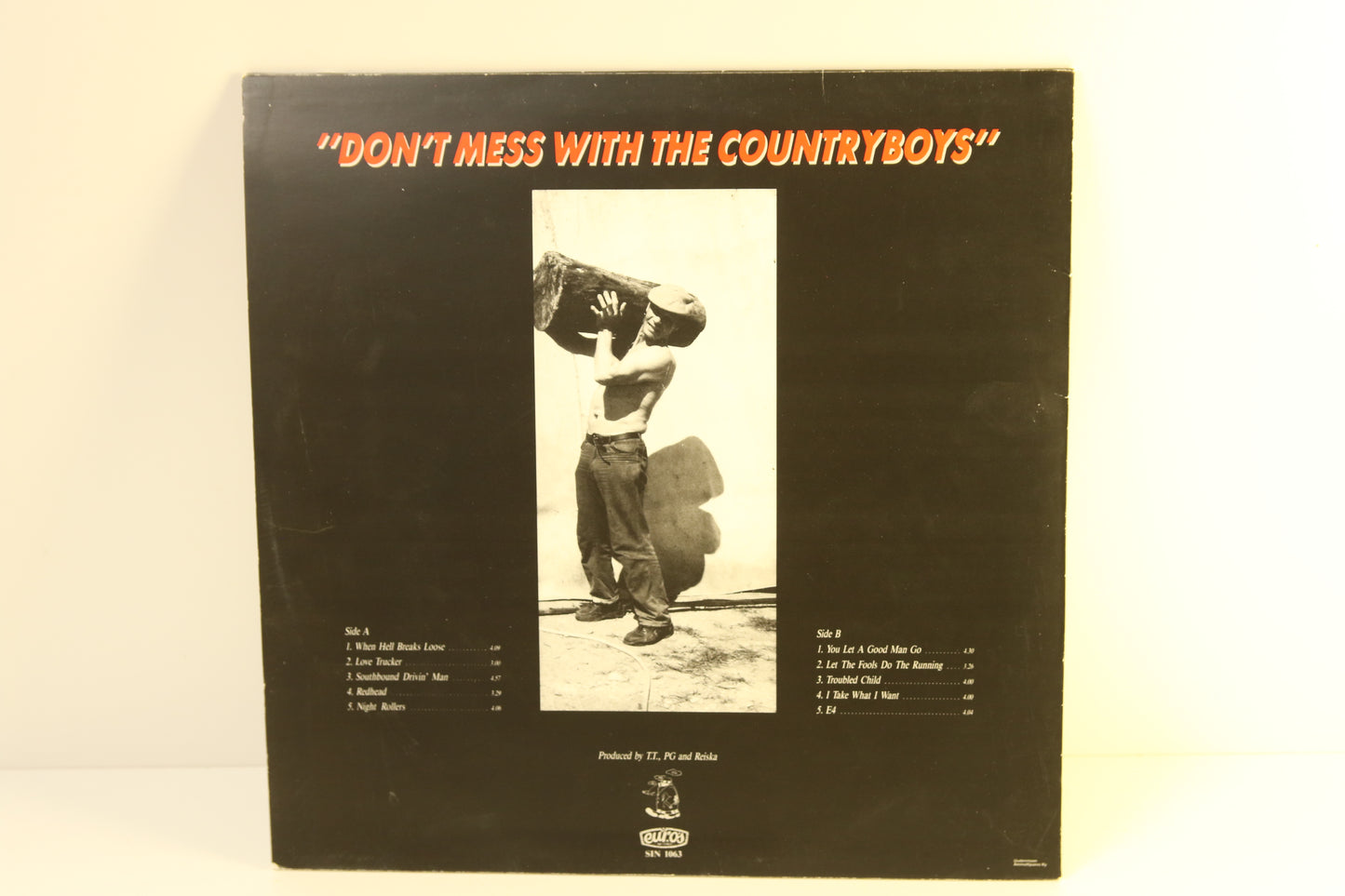 Peer Günt Don`t Mess With The Coyntryboys Lp-levy