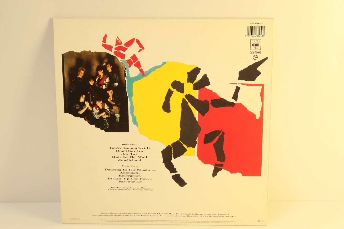 Trance Dance Dancing in The Shadows Lp-levy