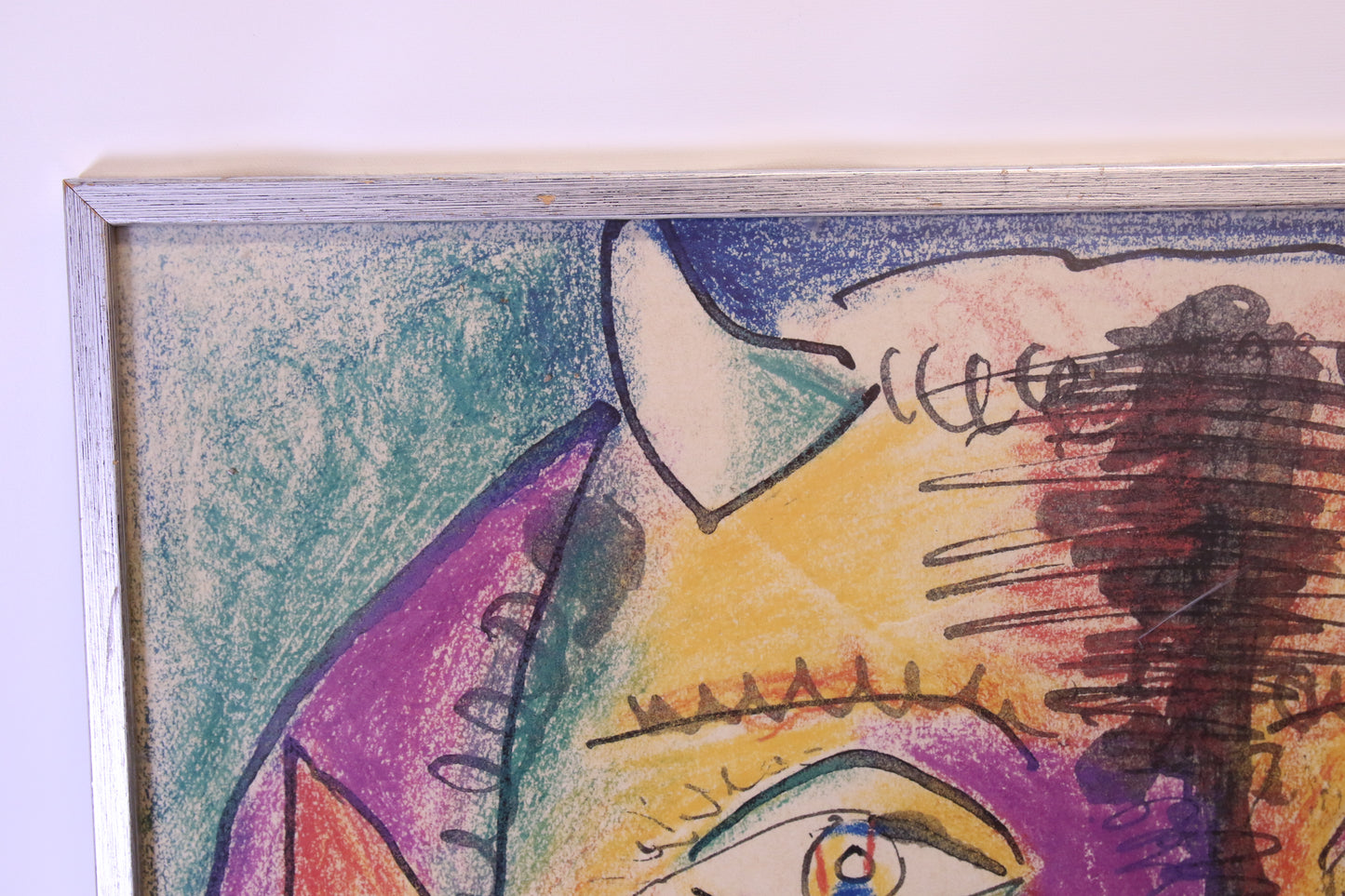 "Pablo Picasso" Kehystetty Näyttelyjuliste Minotaurin pää