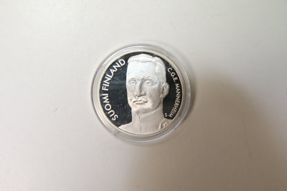 10 euron Juhlaraha Mannerheim 2003 Bu