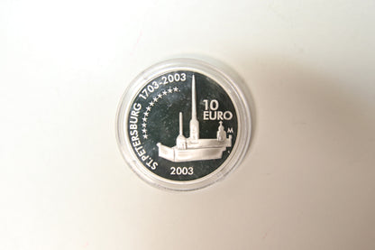 10 euron Juhlaraha Mannerheim 2003 Bu