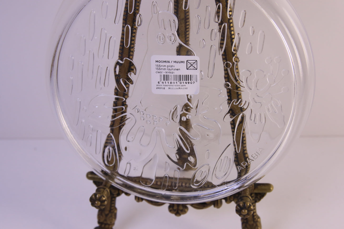 Arabia Muumi Lasilautanen Uusi