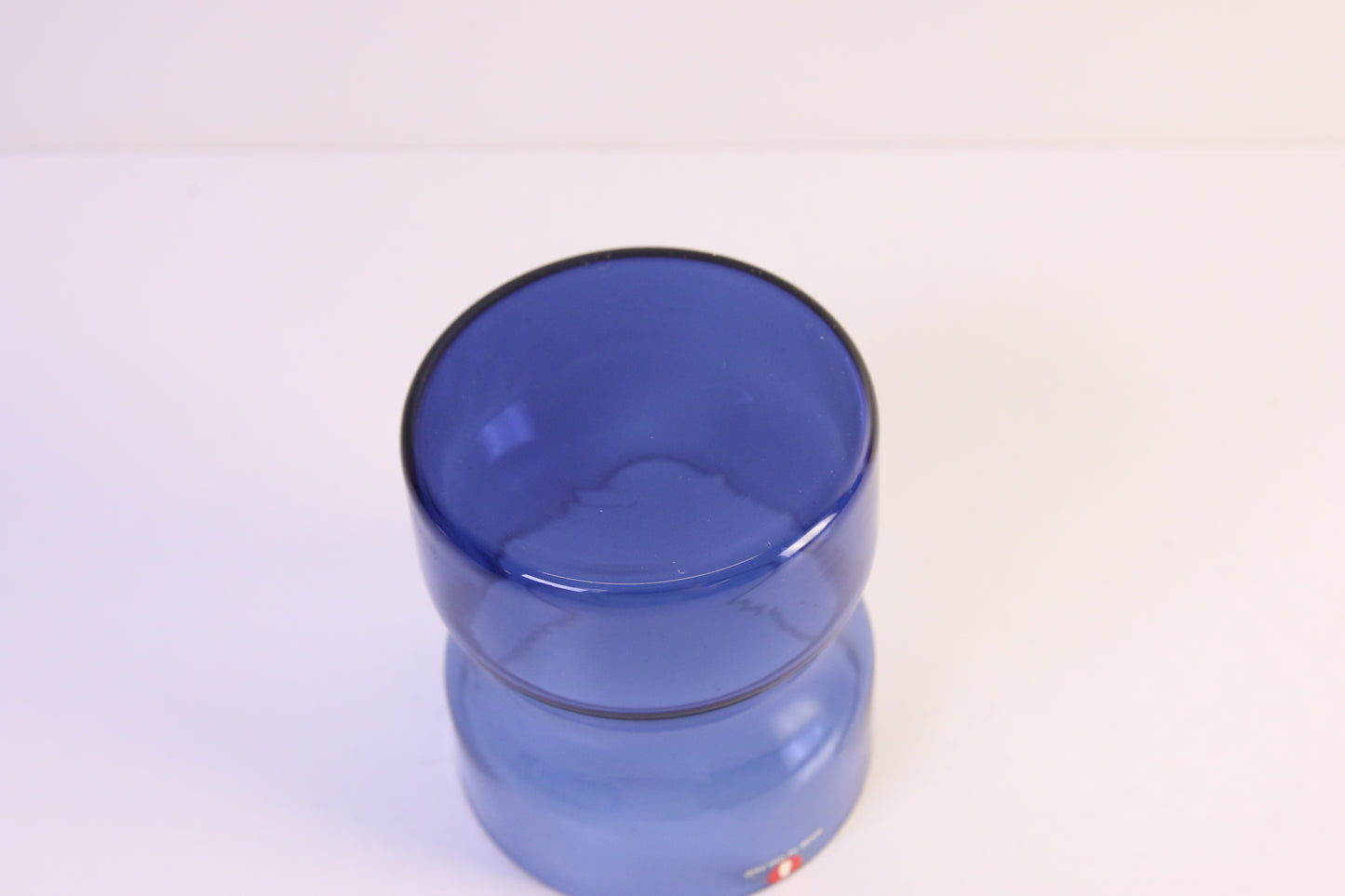 Iittala Tsaikka Sininen lasi Timo Sarpaneva