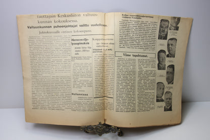 Maaseudun tulevaisuus lehti vuodelta 1939