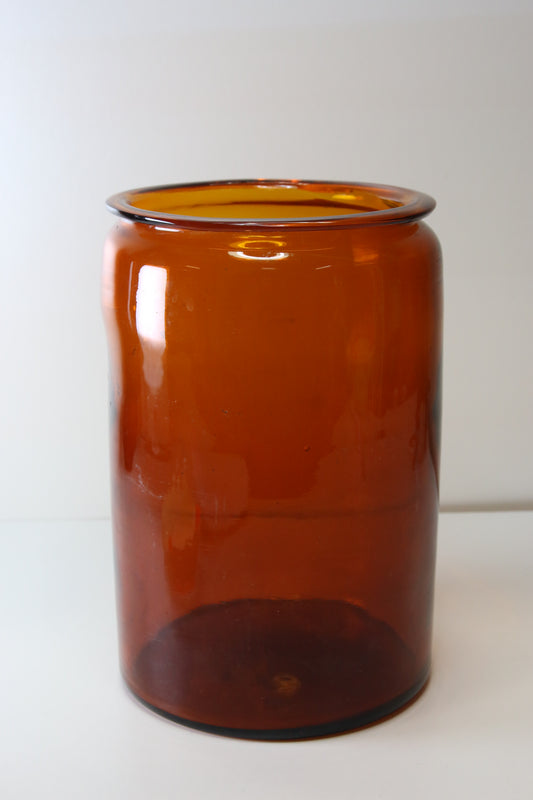 Riihimäen lasi Ruskea narupurkki 2l