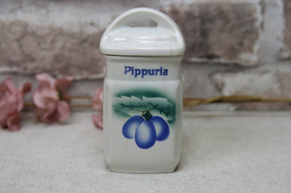 Arabia Luumu Pippuria purkki Thure Öberg