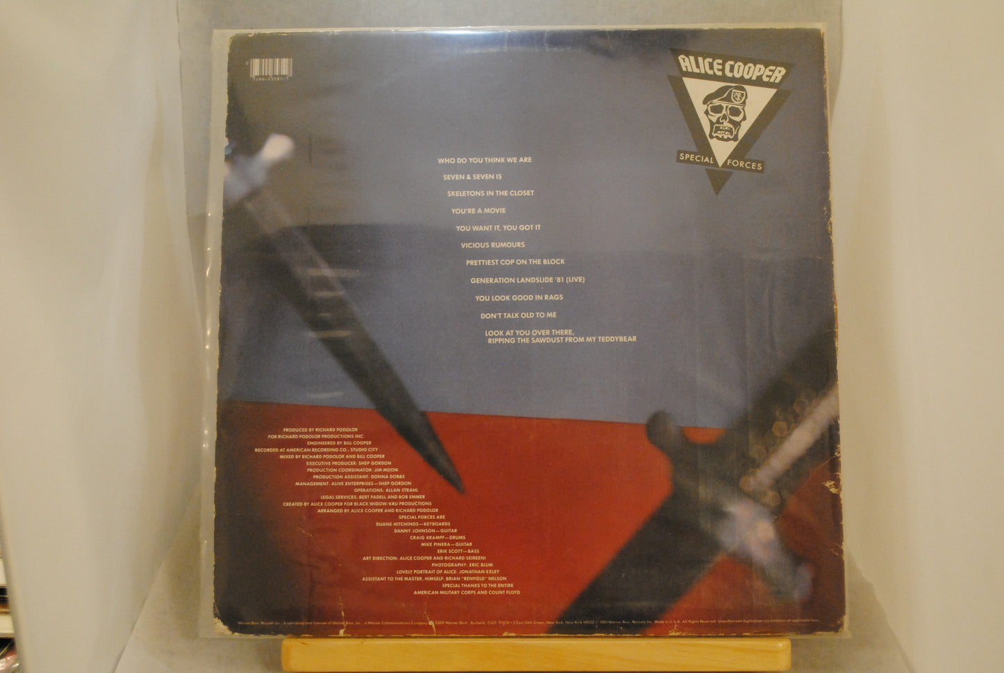 Alice Cooper Special Forces Lp-levy