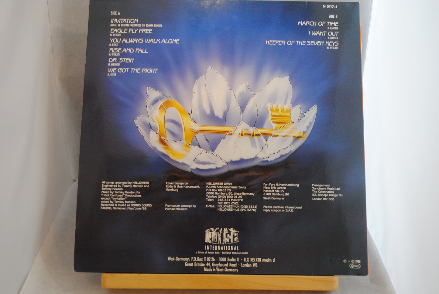 Helloween Keeper of the Seven Keys Part2 Lp-levy