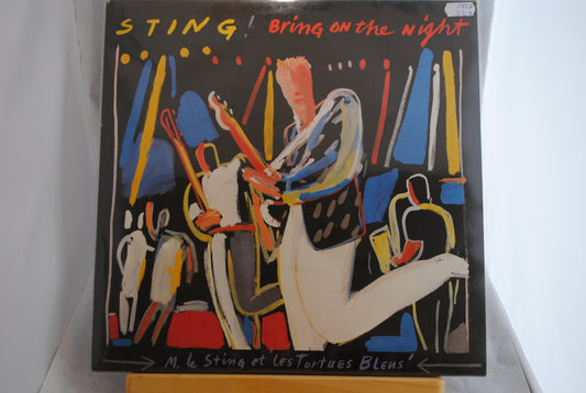 Sting Bringon the Night Tupla Lp-levy