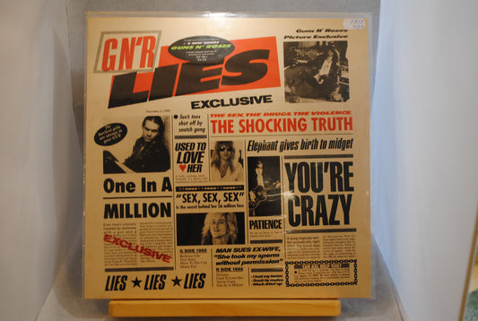 Guns N´ Roses GNR Lies  Lp-levy