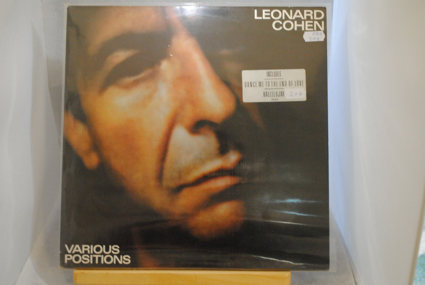 Leonard Cohen Various Positions Lp-levy