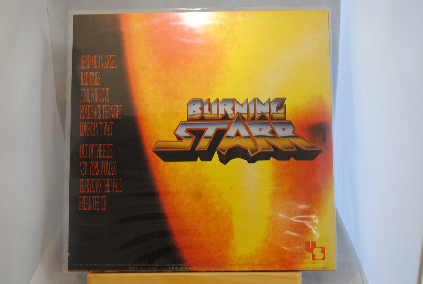 Jack Starr Burning Starr Lp-levy