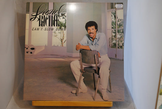 Lionel Richie Can´t Slow Down Lp-levy