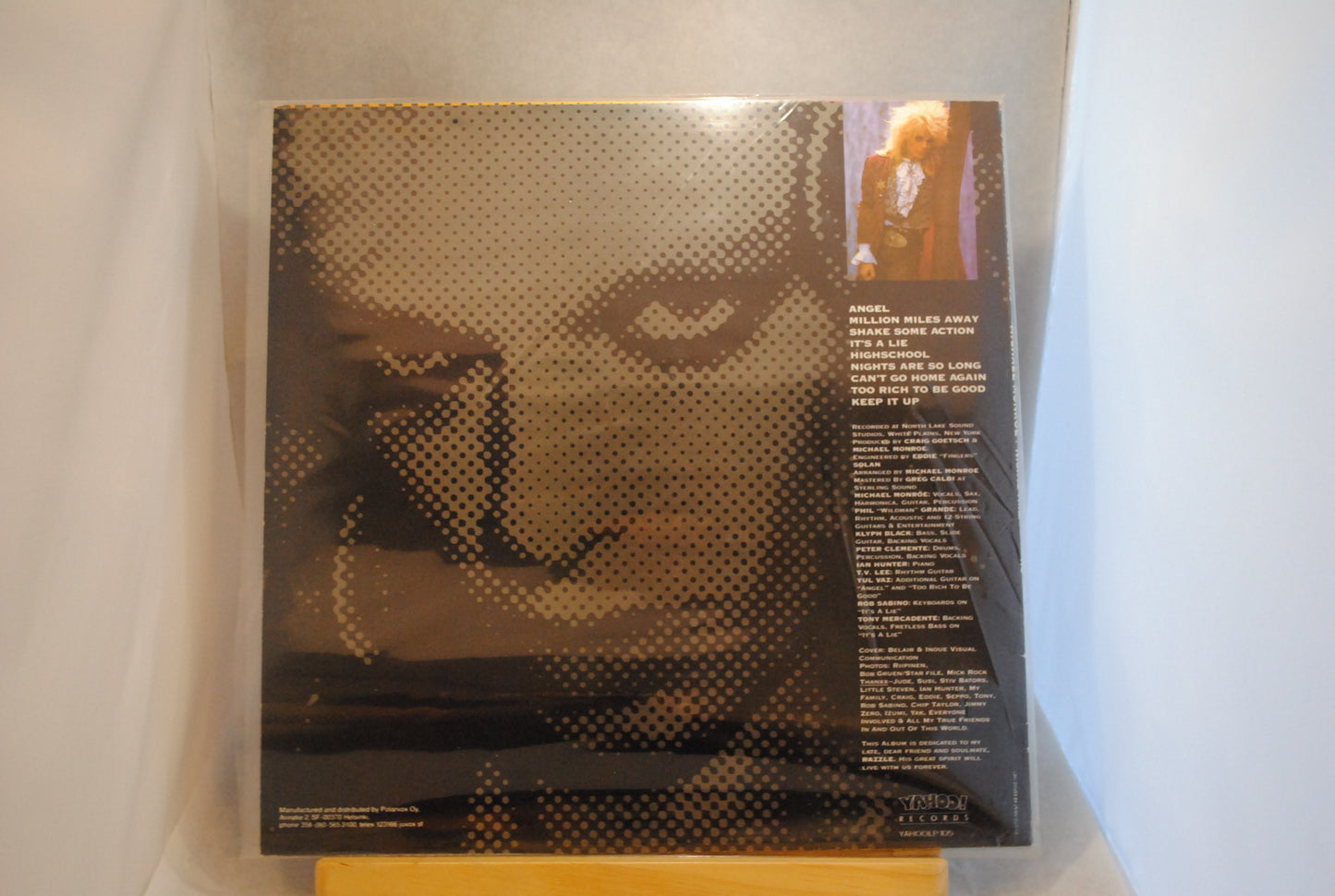 Michael Monroe Nights are so Long Lp-levy